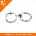 10 mm or 8mm Wide Spring Nose Ear Penis Piercing ,Fake Septum Pierced Ring ,Body Piercing Earrings